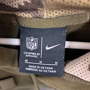 Nike NFL Onfield Apparel Men's Green Jacket